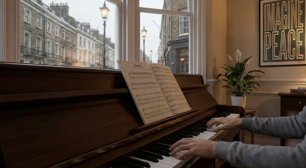 How to Play “Imagine” by John Lennon on Piano