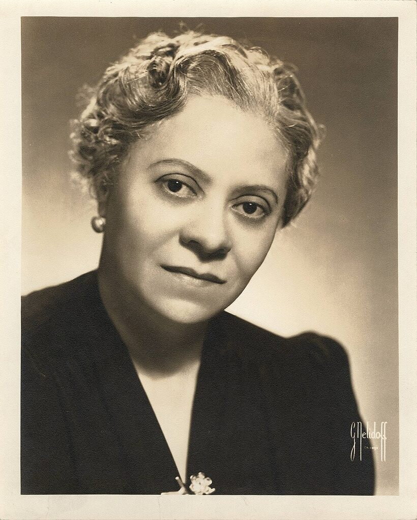 George Nelidoff photography portrait of Florence Price